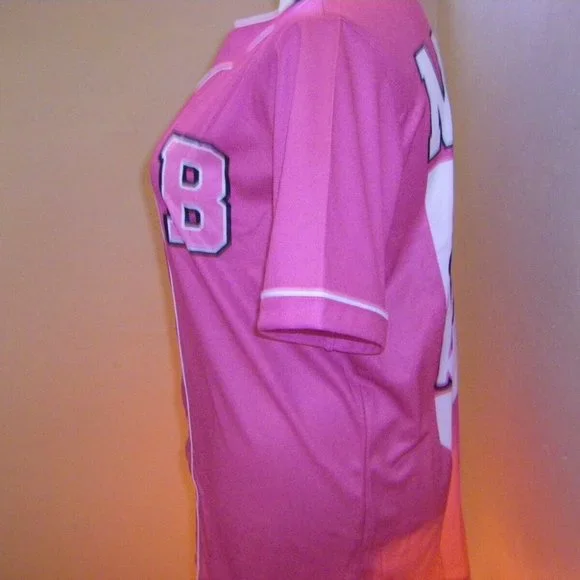 Barbie Pink Baseball Jersey West Coast Barbie Logo Women's Sizes NWT - Picture 10 of 14